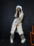 Long vest "FALL" FC27 - LIGHT BEIGE PRE-ORDER